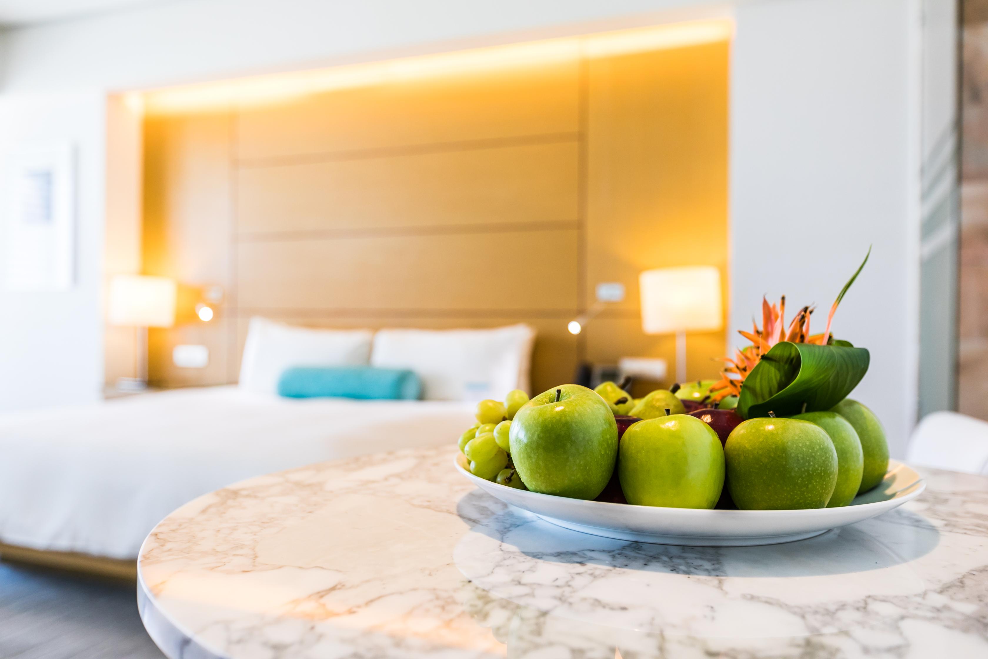 Palacio Mundo Imperial All inclusive hotel Acapulco Esterno foto A fruit bowl in a hotel room