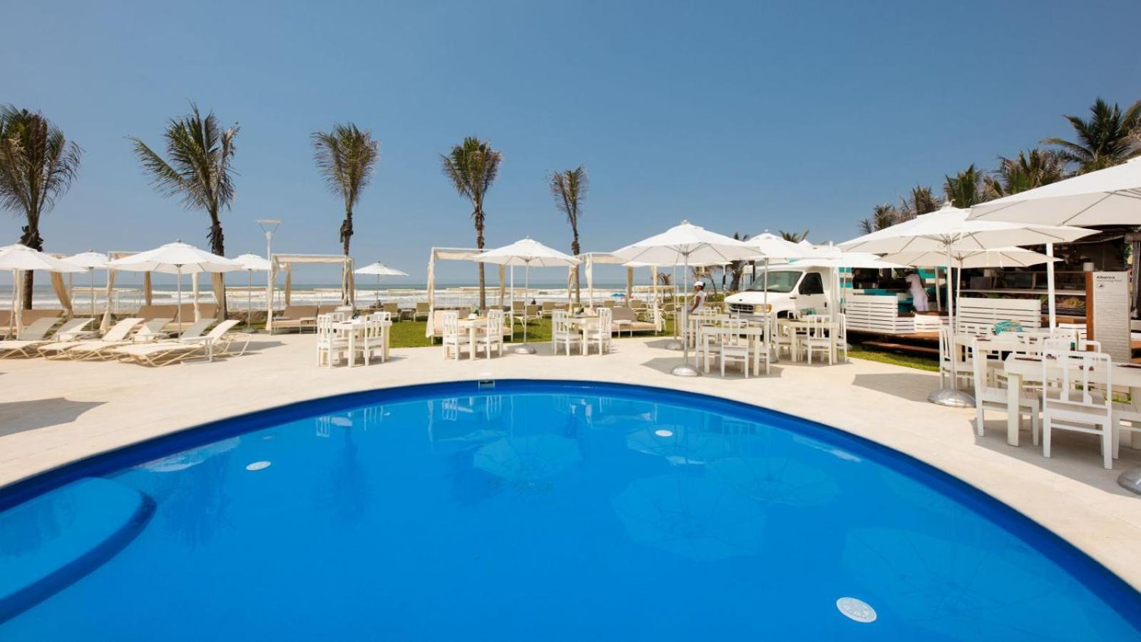 Palacio Mundo Imperial All inclusive hotel Acapulco Esterno foto The beach at the Jumeirah Beach Hotel